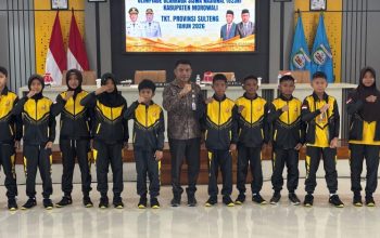 Lepas Kontingen O2SN, Pemkab Morowali Tekankan Semangat Juang, Percaya Diri, dan Sportivitas