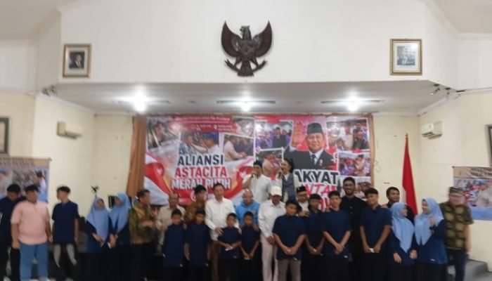 Aliansi Asta Cita Merah Putih 08 Gelar Doa Bersama dan Santunan Anak Yatim, Panjatkan Harapan untuk Presiden Prabowo