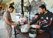 Kepala Biro Faktual.net Gowa Silaturahmi ke Polsek Bungaya, Pererat Sinergi Lewat Makan Bersama Personel