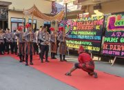 Kapolda Sulsel Disambut Tradisi Angngaru dan Tari Paduppa pada Peresmian Polresta Gowa