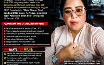 Dewan Pers Vonis Media Bomwaktu.com Langgar Kode Etik Jurnalistik dalam Berita DPRD Gowa