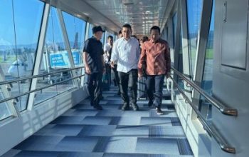 Bupati Morowali Bersama Gubernur Sultra Sambut Menteri Kebudayaan Fadli Zon