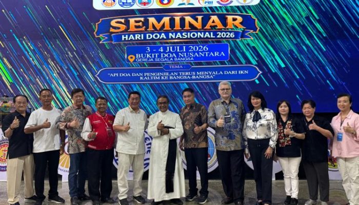Nusantara Konferensi Doa – Seminar Hari Doa Nasional  2026, Sukses diikuti Oleh ribuan Para Pemimpin Tokoh Kristen dari seluruh Indonesia bahkan Bangsa-bangsa