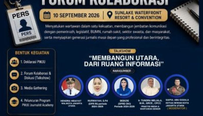 PERSATUAN KEKUATAN INFORMASI! PWJU Gelar Deklarasi & Forum Kolaborasi, Cetak Jurnalis Masa Depan yang Berintegritas