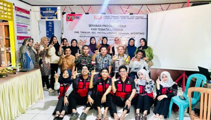 Seminar Program Kerja KKN Tematik Literasi Universitas Hasanuddin di Kelurahan Sabintang