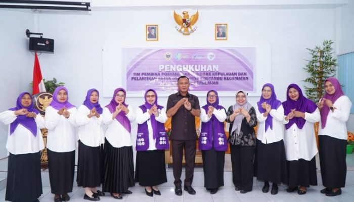 Resmi Dikukuhkan, Tim Pembina Posyandu Tidore Siap Kawal Pelayanan Enam Bidang SPM