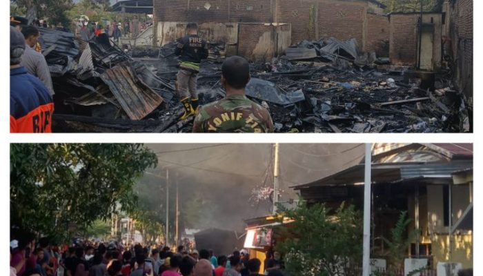 Laporan Sigap Warga dan Respons Cepat Damkar Polman Jadi Kunci Padamnya Kebakaran di Mangundang