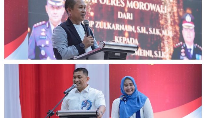 Pisah Sambut Kapolres, Bupati Iksan Ucapkan Terima Kasih kepada AKBP Zulkarnain