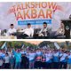 Ribuan Warga Makassar Meriahkan Talkshow dan Jalan Sehat Semarak Muktamar V Wahdah Islamiyah
