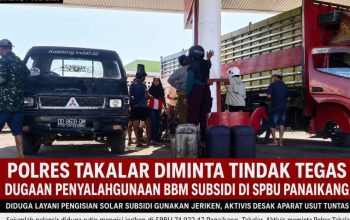 Polres Takalar Didesak Usut Dugaan Penyalahgunaan BBM Bersubsidi di SPBU Panaikang