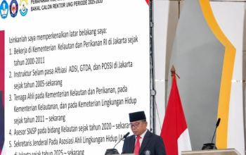 Dari Bunaken hingga Rekognisi Global: Mengenal Dr. Baru Sadarun, Pakar Ekosistem Laut Calon Rektor UHO 2026–2030