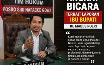 Tim Hukum Posko Siri’ Na Pacce Gowa Angkat Bicara Terkait laporan bupati Gowa ke Mabes Polri