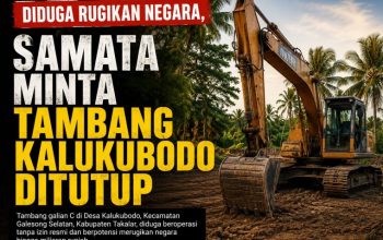 SAMATA Desak Tutup Tambang Diduga Ilegal di Kalukubodo