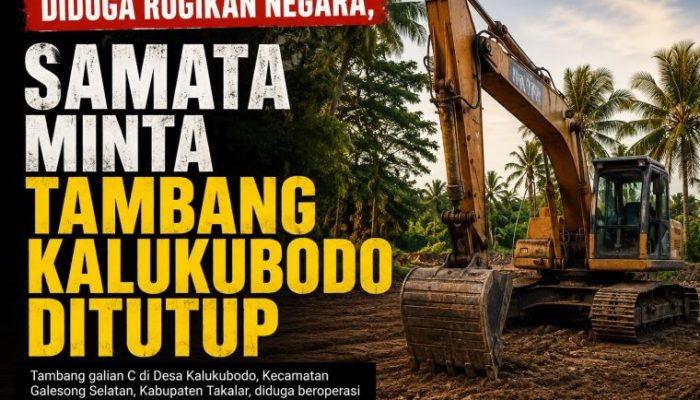 SAMATA Desak Tutup Tambang Diduga Ilegal di Kalukubodo