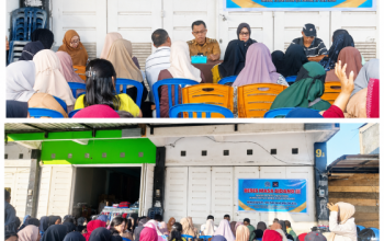 Wakil Ketua DPRD Kota Kendari Irmawati Reses di Samping Pasar Andounohu, Warga Keluhkan Parkir Semrawut di Bahu Jalan
