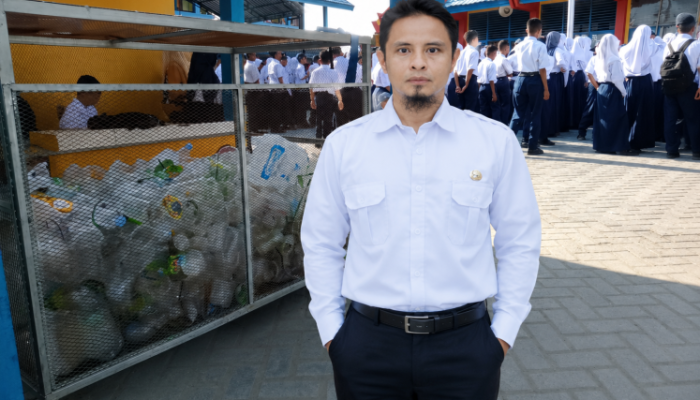 Program Pemilahan Sampah Plastik dari Residu, Camat Puuwatu Sasar Sekolah Dasar dan Menengah