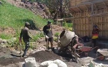Sinergi TNI dan Warga Gowa Kebut Pembangunan Jembatan Beton Tahap V di Dua Titik Strategis