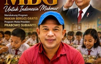 Menjelang HUT ke-81 RI, Bona Paputungan Kembali Suarakan Lagu MBG untuk Masa Depan Anak Bangsa