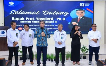 Kunjungi Kendari, Kemnaker Perkuat Pelatihan dan Penempatan Kerja bagi Penyandang Disabilitas