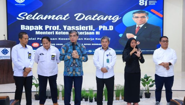 Kunjungi Kendari, Kemnaker Perkuat Pelatihan dan Penempatan Kerja bagi Penyandang Disabilitas