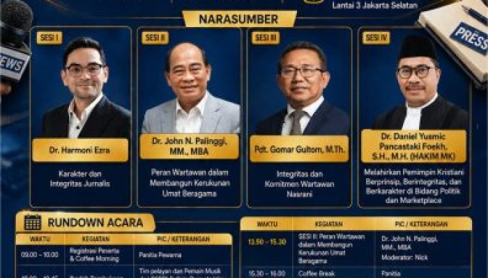 Bukan Sekadar Menulis Berita: PEWARNA Indonesia Gelar Seminar Pembentukan Karakter, Lahirkan Wartawan Kristen yang Berintegritas dan Berdampak