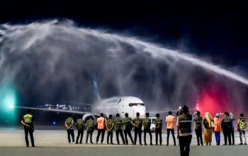 Penerbangan Palu–Guangzhou Resmi Mengudara, Peluang Ekspor dan Investasi Sulawesi Tengah Kian Terbuka