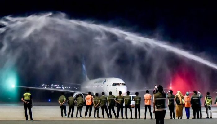 Penerbangan Palu–Guangzhou Resmi Mengudara, Peluang Ekspor dan Investasi Sulawesi Tengah Kian Terbuka