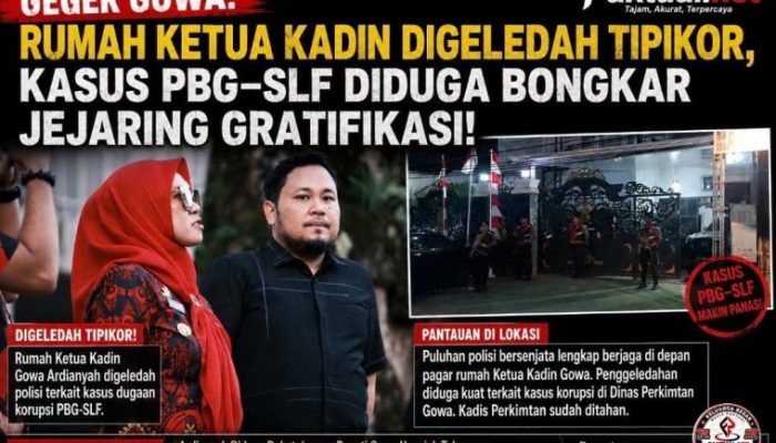 Breaking News! Rumah Orang Dekat Bupati Gowa Kembali Di Geledah Tipikor