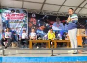 Ratusan Peserta Meriahkan Jalan Santai IKA SMP 1 Turikale Maros