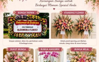 Bloomora Florist: Mitra Terpercaya Karangan Bunga untuk Segala Acara