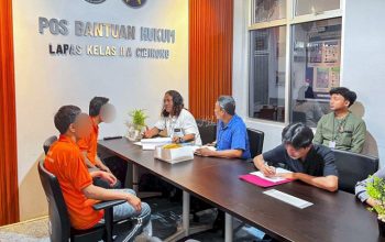 Lapas Kelas IIA Cibinong Gelar Layanan Hukum Gratis