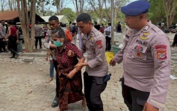 Hadapi Gempa Flores, Polda NTT dan Polres Jajaran Kerahkan 845 Personel ke Wilayah Terdampak