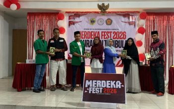Semarak Merdeka Fest, Ansor Tidore Salurkan 30 Al-Qur’an untuk TPQ di Tambula