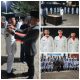 Camat Tompobulu ‎Muh Akbar tola mengukuhkan pasukan pengibar bendera pusaka di depan kantor kecamatan