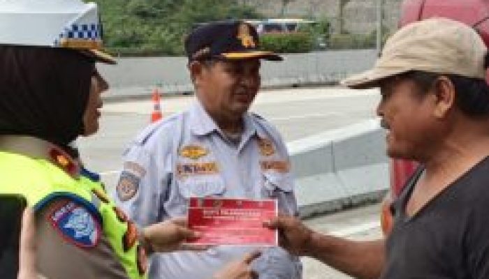 Tingkatkan Kesadaran Keselamatan Di Jalan Tol, Induk Tol PJR BSD Tertibkan Kendaraan yang Over Load dan Over Dimensi
