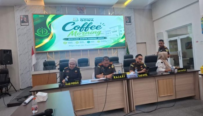 Kajari Gowa Bambang Dwi Murcolono Gelar Coffee Morning, Perkuat Silaturahmi dan Keterbukaan Informasi Dengan Insan Pers