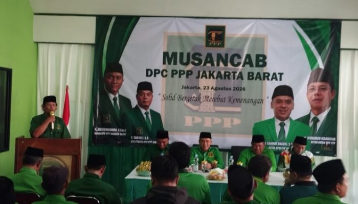 Buka Musancab PPP Jakbar, DPW DKI Jakarta Tegaskan Kesiapan Hadapi Pemilu 2029
