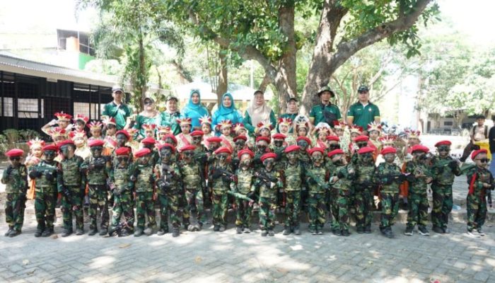 TK Kartika XX-34 Kodim 1409/Gowa Sabet Juara 1 Karnaval TK dan PAUD, Dandim: Prestasi Membanggakan