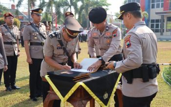 Rotasi Jabatan Strategis, Polresta Batang Gelar Sertijab Sejumlah Kasat dan Kapolsek Jajaran