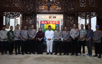 Kapolresta Batang Kompes Pol Warsono Awali Tugas dengan Silaturahmi ke Pemkab dan Kejari