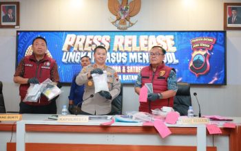 Polresta Batang Ungkap Peredaran 779 Gram Sabu, Satu Tersangka Ditangkap