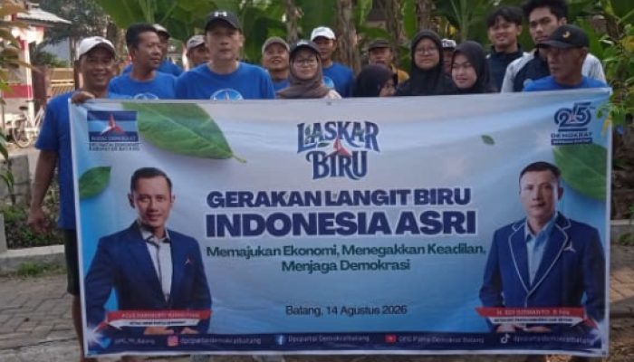 Rayakan HUT ke-25, Partai Demokrat Batang Pilih Aksi Nyata Bersama Masyarakat