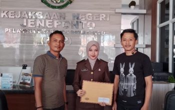Sekretaris DPRD Dan 3 Pimpinan di Laporkan ke kejaksaan Jeneponto Atas Dugaan Korupsi Anggaran Makan Minum TA. 2022-2025