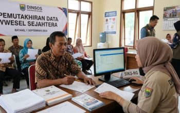 Dinsos Batang Minta, Warga Aktif Perbarui Data Desil