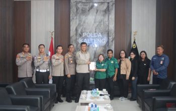 Perkuat Kemitraan, Kapolda Kalteng Terima Audiensi Pewarna