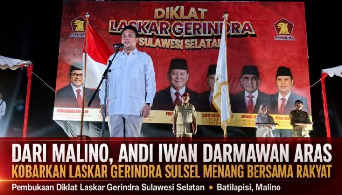 Dari Malino, Andi Iwan Darmawan Aras Kobarkan Laskar Gerindra Sulsel Menang Bersama Rakyat