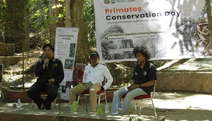 Jaga Primata Endemik Sulsel, Anak Muda Inisiasi Primate Conservation Forum