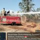 Aksi Cepat Babinsa Bersama Damkar Jinakkan Api yang mehanguskan Lahan Warga di Gowa