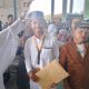 Penjemputan jemaah umrah Warga Kecamatan Biringbulu, Kabupaten Gowa