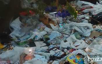 Tong Sampah Minim, Sentral Makassar Disuguhi Sampah Berserakan
